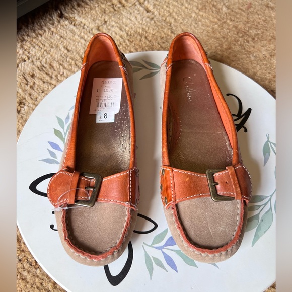 NWT Cole Haan Parker women’s loafers brown with toe buckle. - Picture 17 of 17